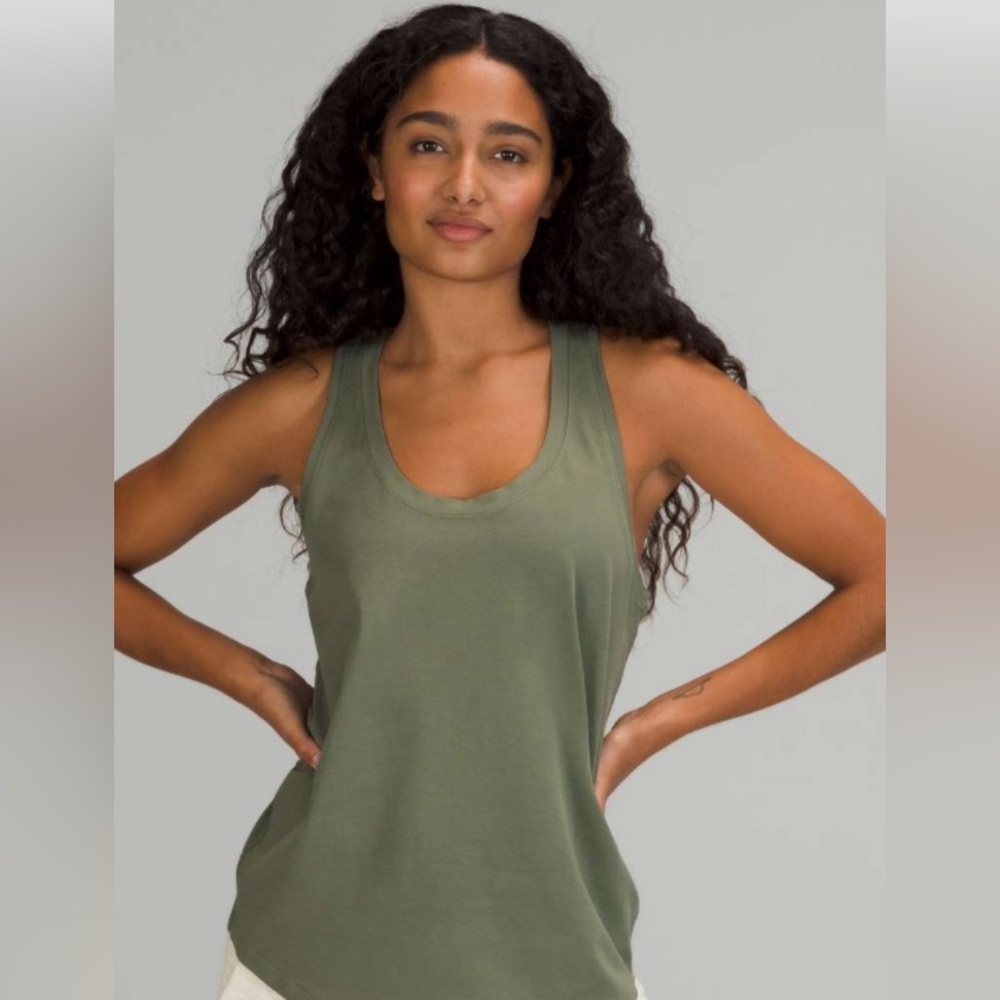 Lululemon love racerback tank 6 EUC Pima  blend